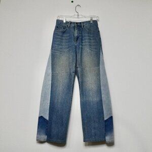Ucycled Two-Tone Wide Leg Jeans - Size 29 - Artisan Denim